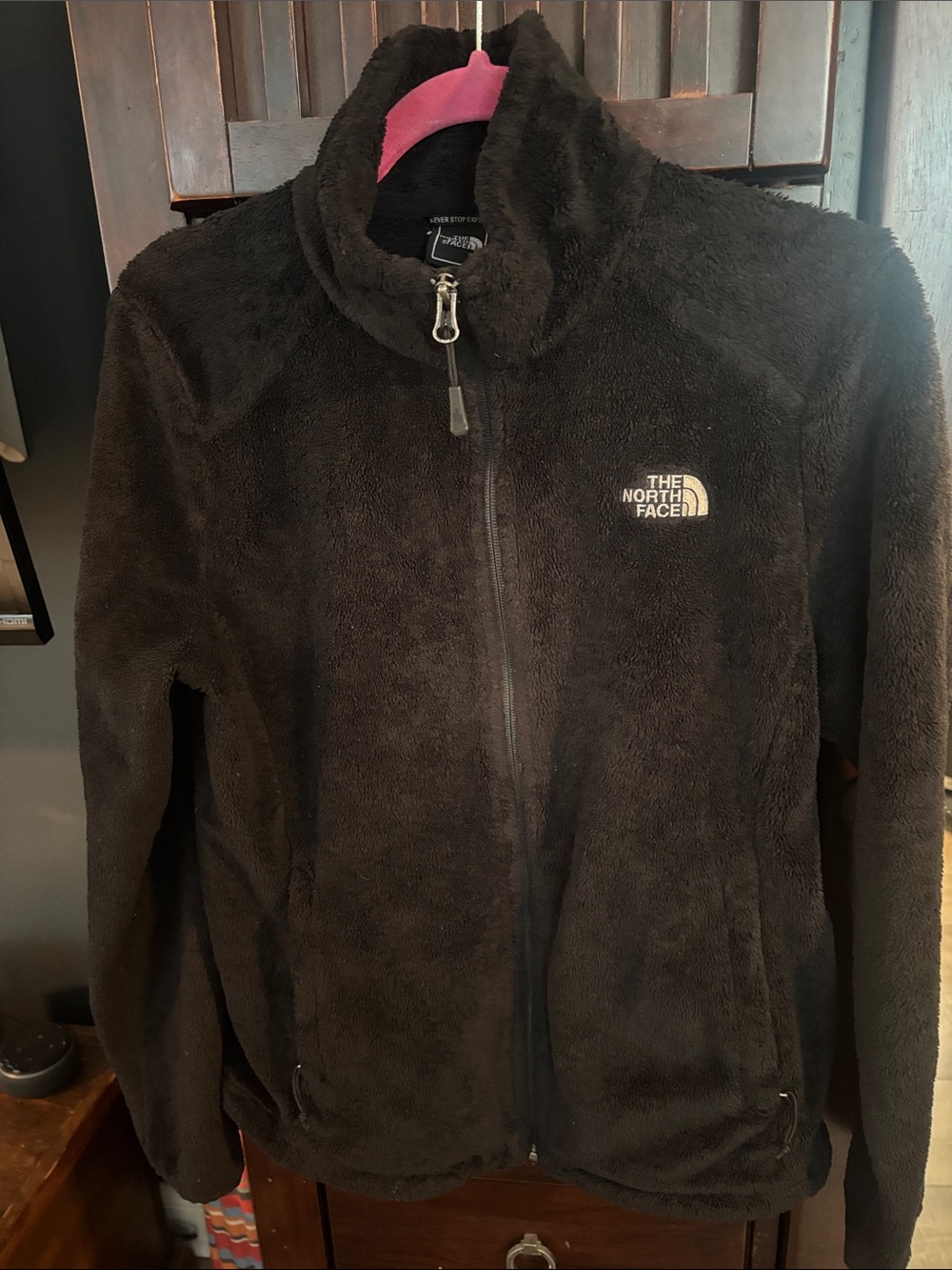 The North Face Women's Black Teddy Fleece Jacket
